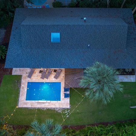 Luxury Beach House - 2Min Walk To Beach - Private Pool - Group & Dog Friendly Hilton Head Island Kültér fotó