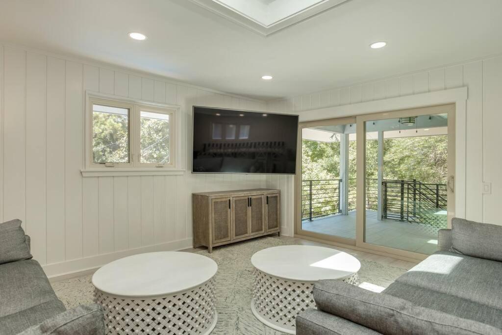 Luxury Beach House - 2Min Walk To Beach - Private Pool - Group & Dog Friendly Hilton Head Island Kültér fotó