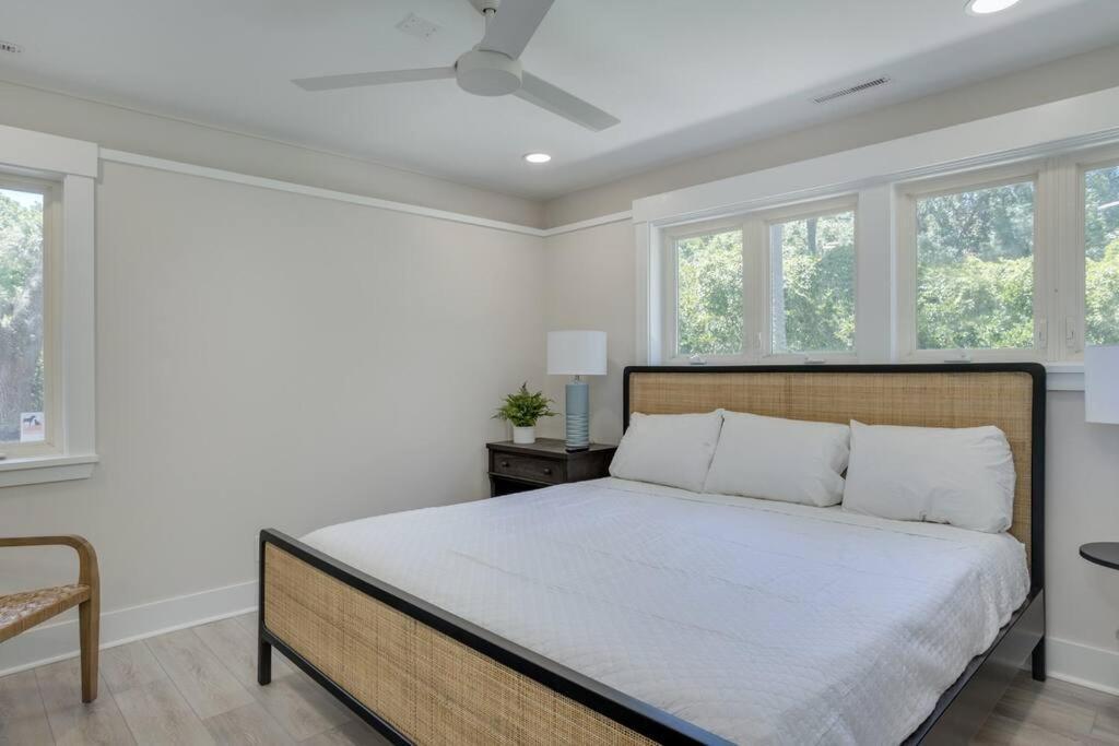 Luxury Beach House - 2Min Walk To Beach - Private Pool - Group & Dog Friendly Hilton Head Island Kültér fotó