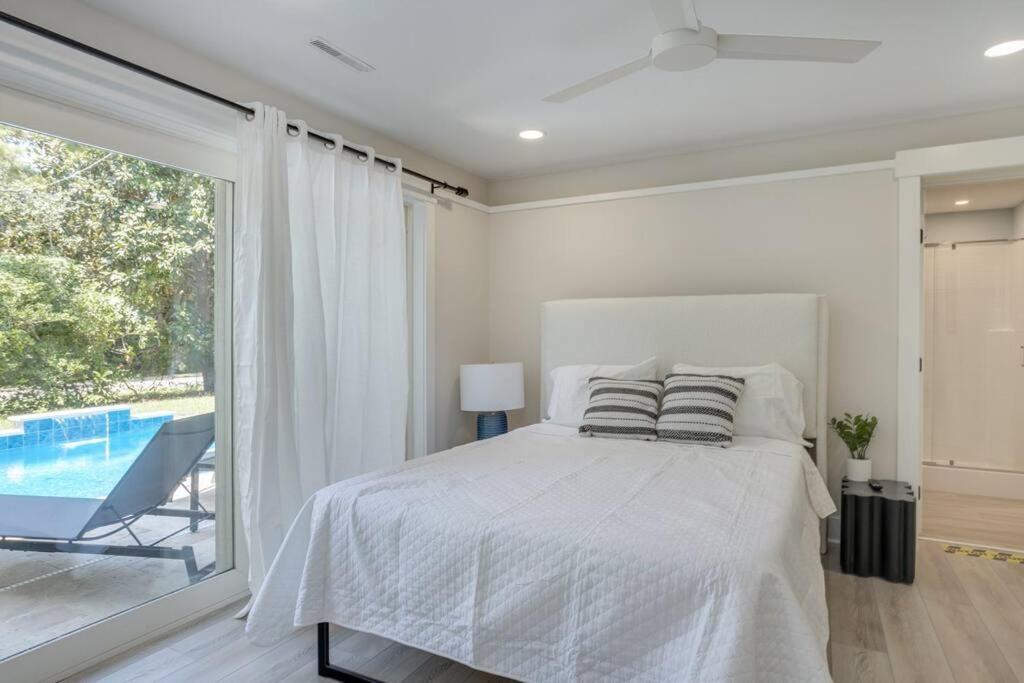 Luxury Beach House - 2Min Walk To Beach - Private Pool - Group & Dog Friendly Hilton Head Island Kültér fotó