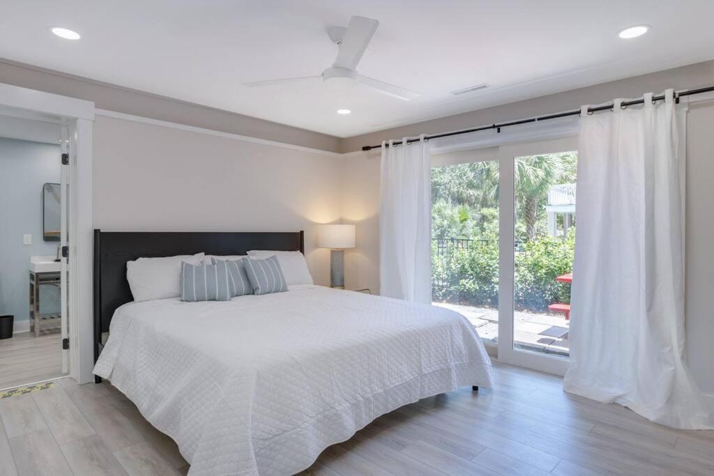 Luxury Beach House - 2Min Walk To Beach - Private Pool - Group & Dog Friendly Hilton Head Island Kültér fotó